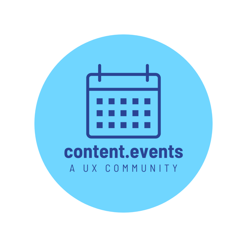 Content.Events - A UX Community